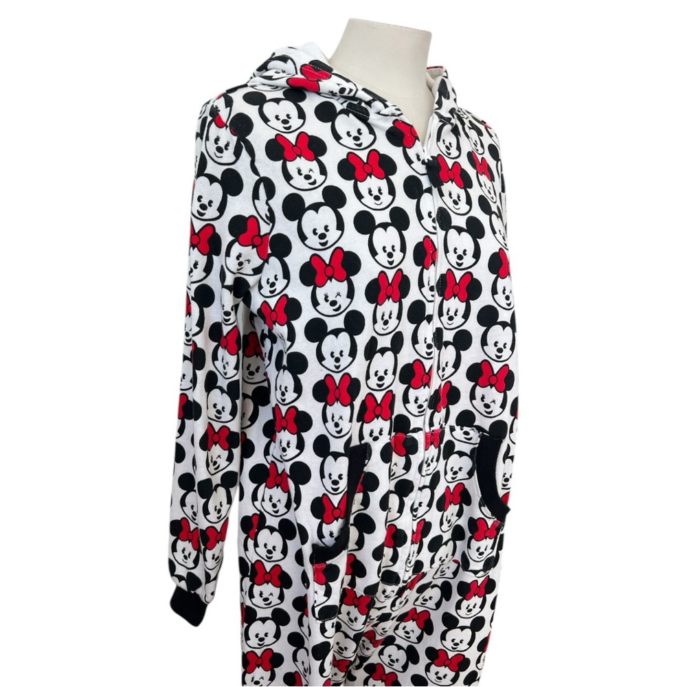 Disney Minnie Mouse MXYZ Onesie Pajama Adult Cozy Y2K Kawaii Cartoon - Picture 9 of 14